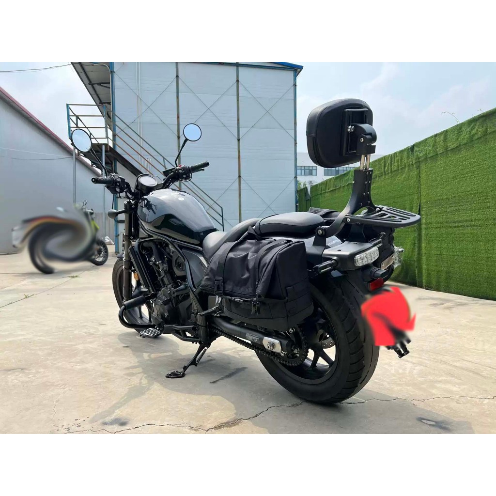 rebel 500金屬馬鞍包支架 適用於 Honda Rebel 1100T改裝防水側包 rebel500S 帆布