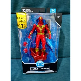 麥法蘭 DC multiverse 金標 7吋 紅色龍捲風 Red Tornado