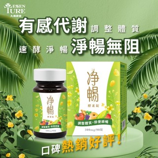 【免運】大漢酵素 淨暢 酵素錠 90錠/瓶 排便順暢 代謝