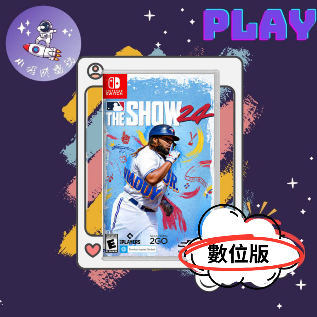 👽【小飛俠數位電玩】👽Switch(NS)-《MLB® The Show™ 24》 -🔱 永久認證版/永久隨身版