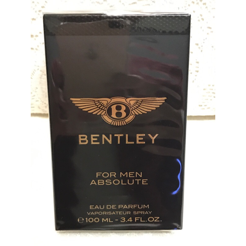 郵遞區號  先亞公司貨 Bentley For Men ABSOLUTE EDP 絕對自信男性淡香精 100ml 賓利