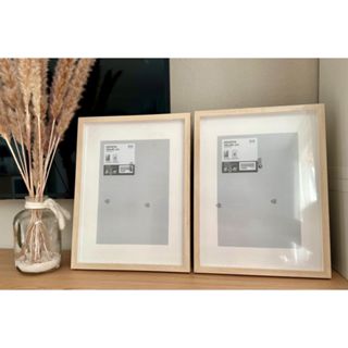 IKEA全新品代購 HOVSTA 相框 貼皮相框 30x40公分 相片框 北歐相框 簡約相框 畫框 裝飾 相框掛牆