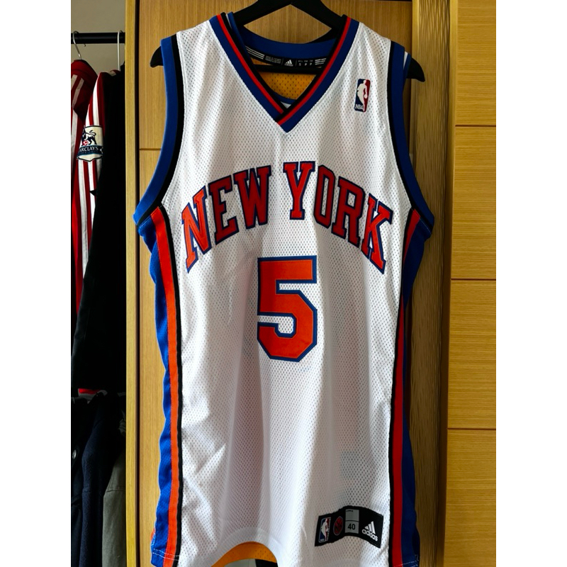 NBA NEW YORK KICKS紐約尼克球衣 復古美品Jalen 🌹 Rose adidas球員版