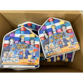 太空人益智積木 (38PCS) 兒童玩具 幼兒玩具 超商限三個 兒童節禮物