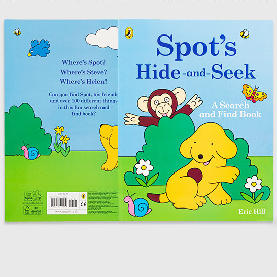 小彼恩英語童書 Spot's Hide and Seek小玻捉迷藏 1冊 英文原版 點讀版毛毛蟲點讀筆