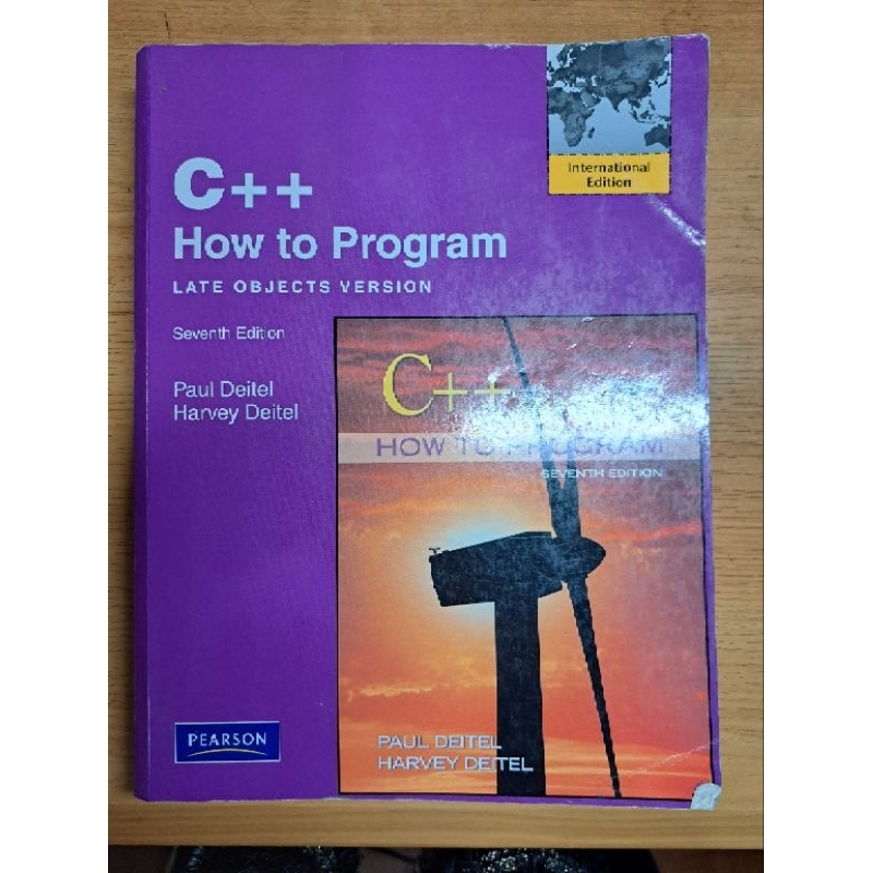 【教科書】C++ How to Program : Late Objects Version, 7/e