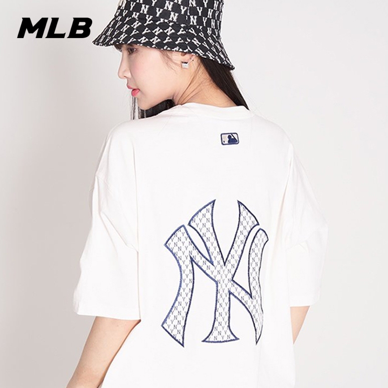 🇰🇷韓國代購 MLB 短袖 MONOGRAM系列 T恤 NY 純色 經典款 紐約洋基隊 3ATSM20