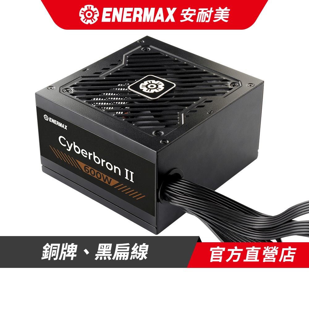 安耐美 ENERMAX Cyberbron II 600W 銅牌 電源供應器 ECS600B