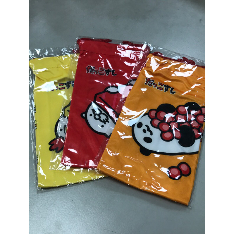 壽司郎 束口袋 袋子 收納袋 置物袋 小雞 熊貓 海豹