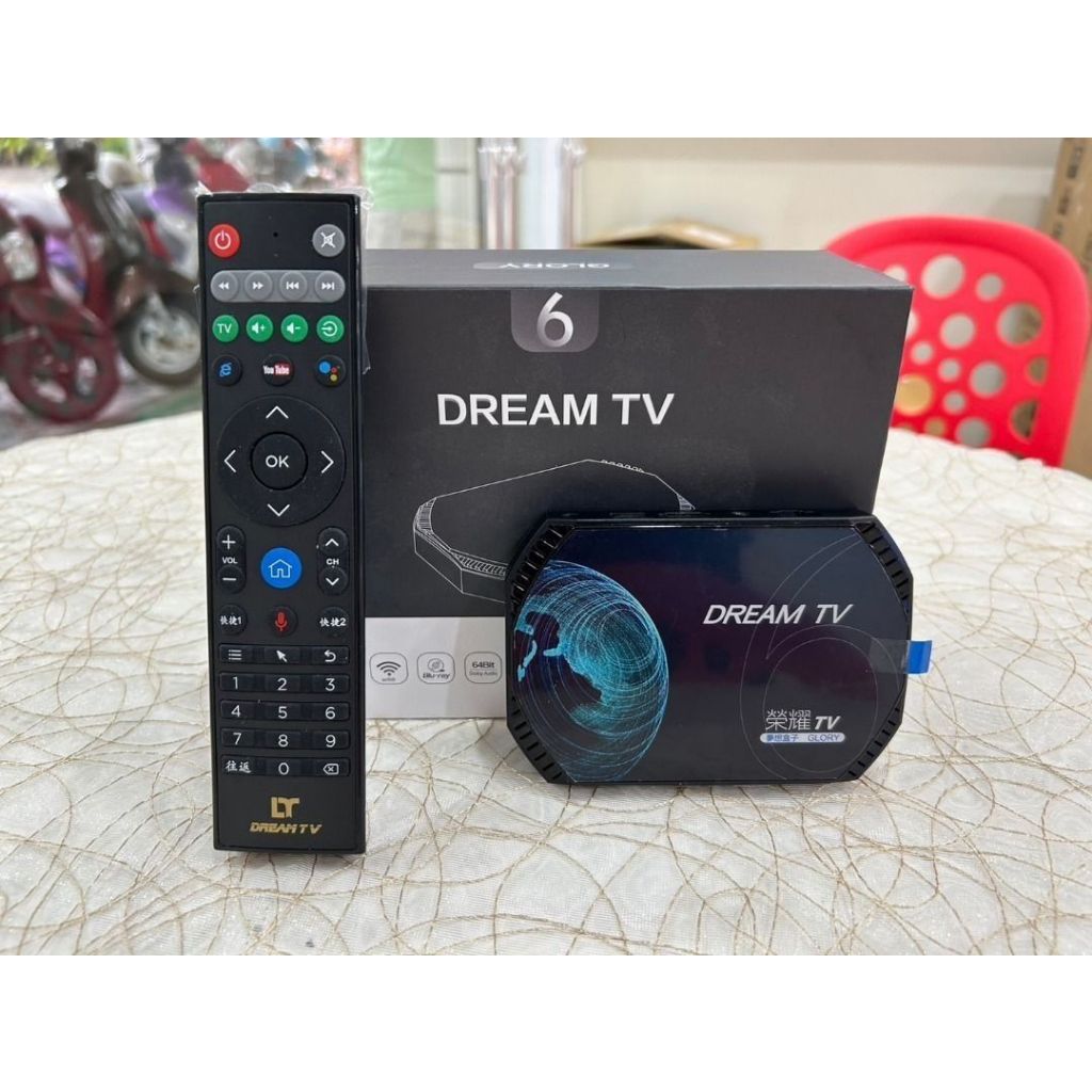 【艾爾巴二手】Dream TV 夢想盒子6代《榮耀》 4G+32G #二手電視盒#保固中#勝利店335C8