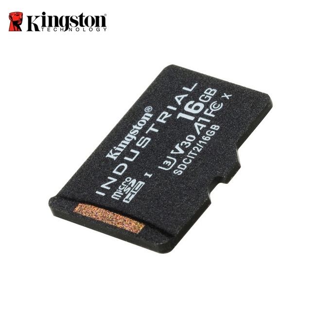 Kingston金士頓  INDUSTRIAL 16G microSDHC U3 V30 工業高耐用 記憶卡 TF卡