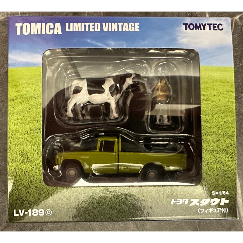Tomytec 多美 Lv-189c Toyota 豐田 Stout 綠 卡車 牛車 農場車 模型車 模型 Tomica