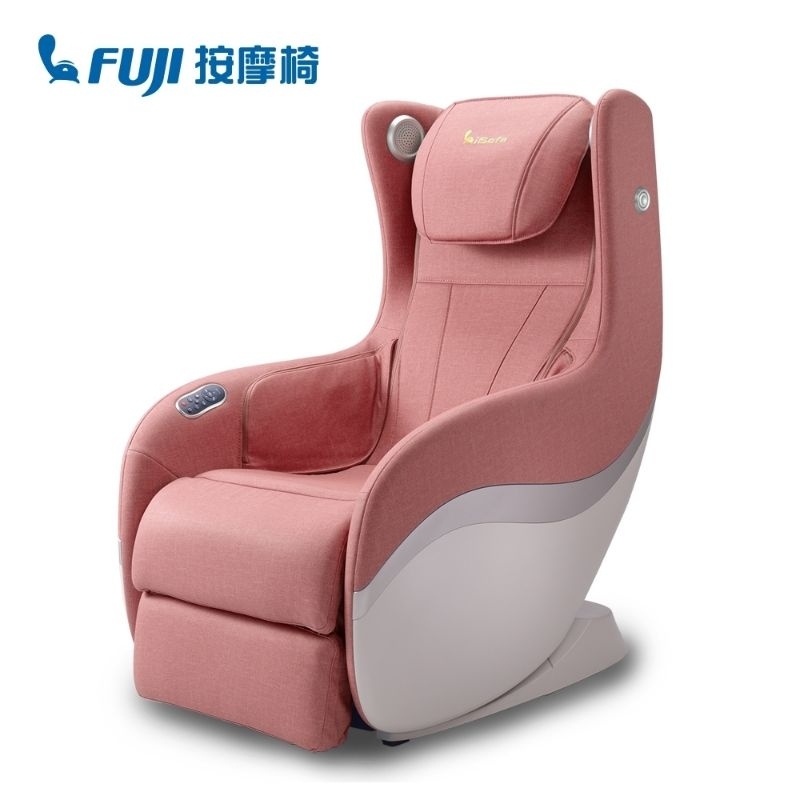 FUJI按摩椅 FG-913 玫瑰粉 如全新 女用機 含運費 無破損功能正常 6大按摩法 3D肩頸腰臀擺動氣壓 立體音響