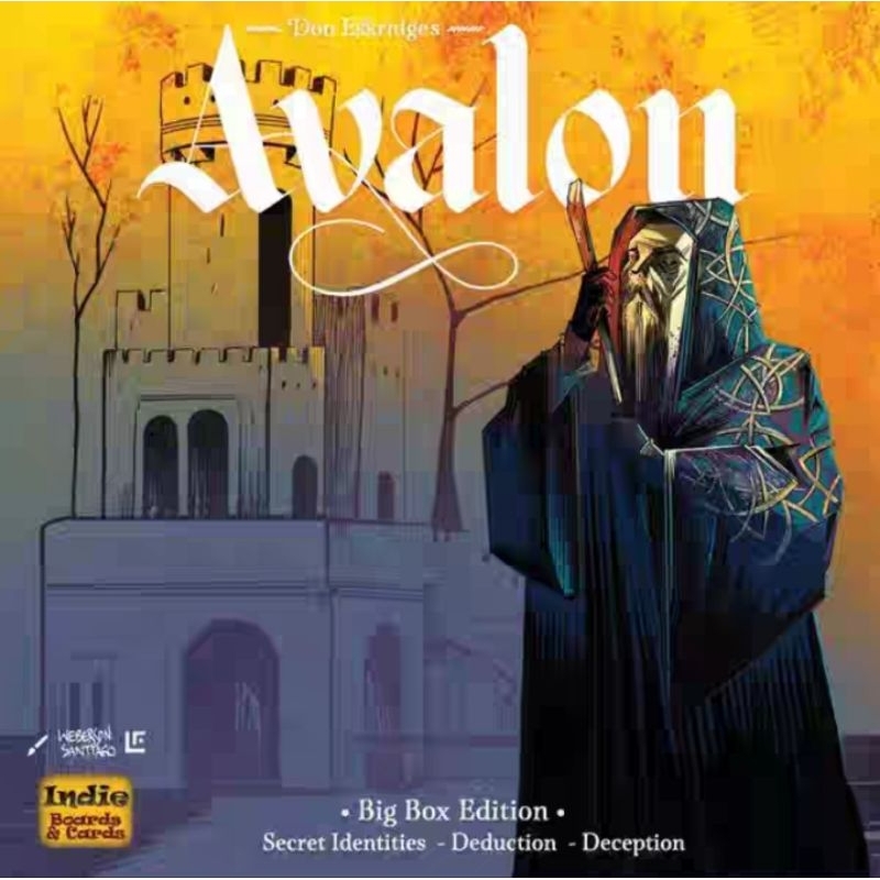 【奈爾桌遊】阿瓦隆大盒版！全新收錄10多種新角色！Avalon：Big Box 全新英文正版桌遊