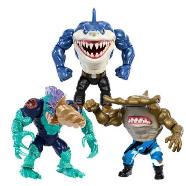 玩具研究中心 MATTEL 復刻版 鯊魚俠 STREET SHARKS,RIPSTER 三款可選 5月預購