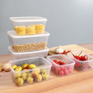 『熊買買百貨』透明PP冰箱收納盒大容量保鮮儲物盒可疊加廚房食物保鮮盒