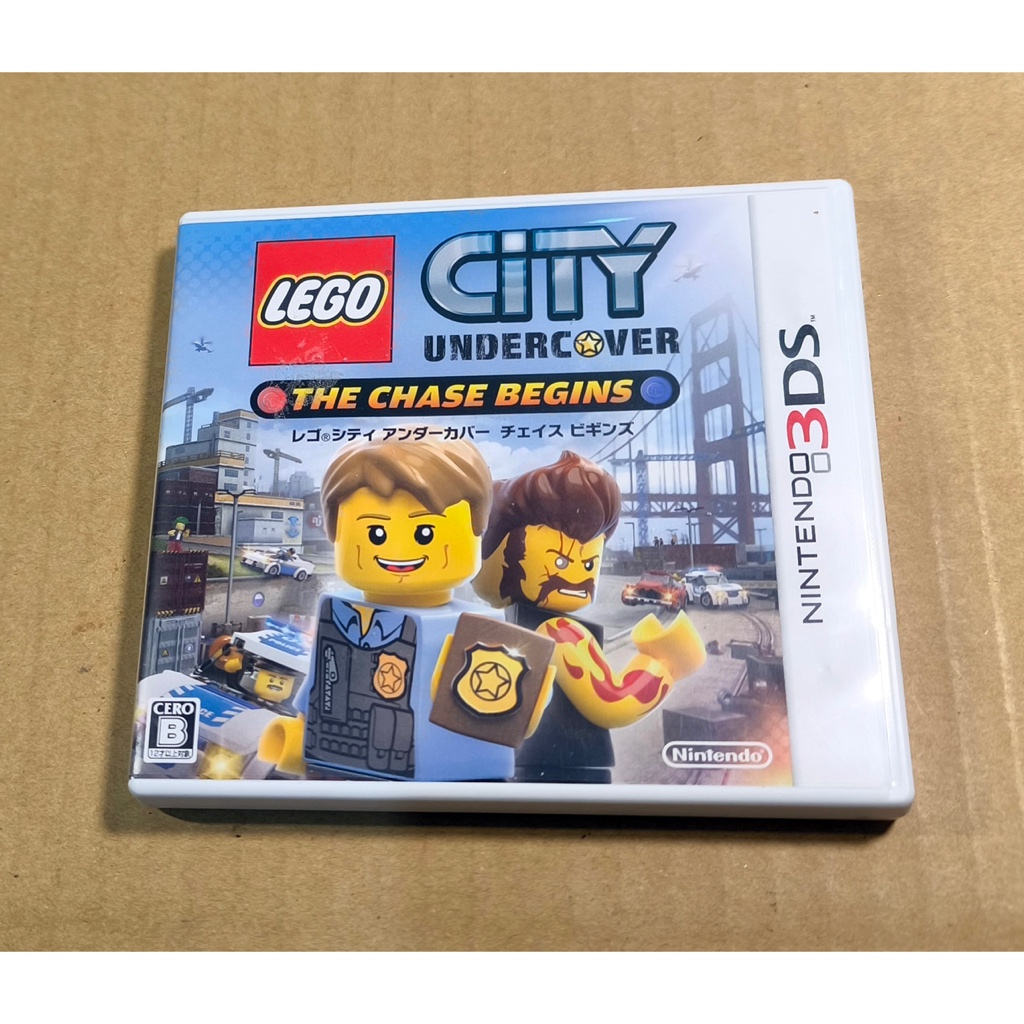 便宜賣！3DS日版遊戲- LEGO City Undercover 樂高小城：臥底密探（瘋電玩）