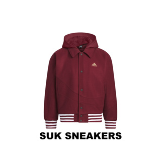 代購♦️2403 Adidas CM TOP WV JKT 大學紅 紅色 學院風 排扣 連帽 外套 IT0210