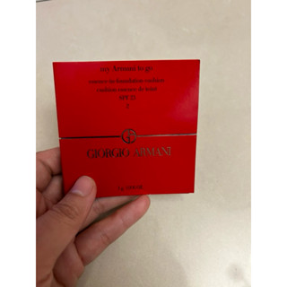 <桑普小樣> Giorgio Armani GA 亞曼尼 完美絲絨持久氣墊粉蕊2 3g