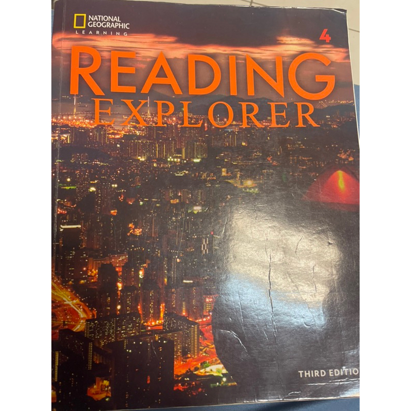 Reading Explorer 4 學校用書 二手書