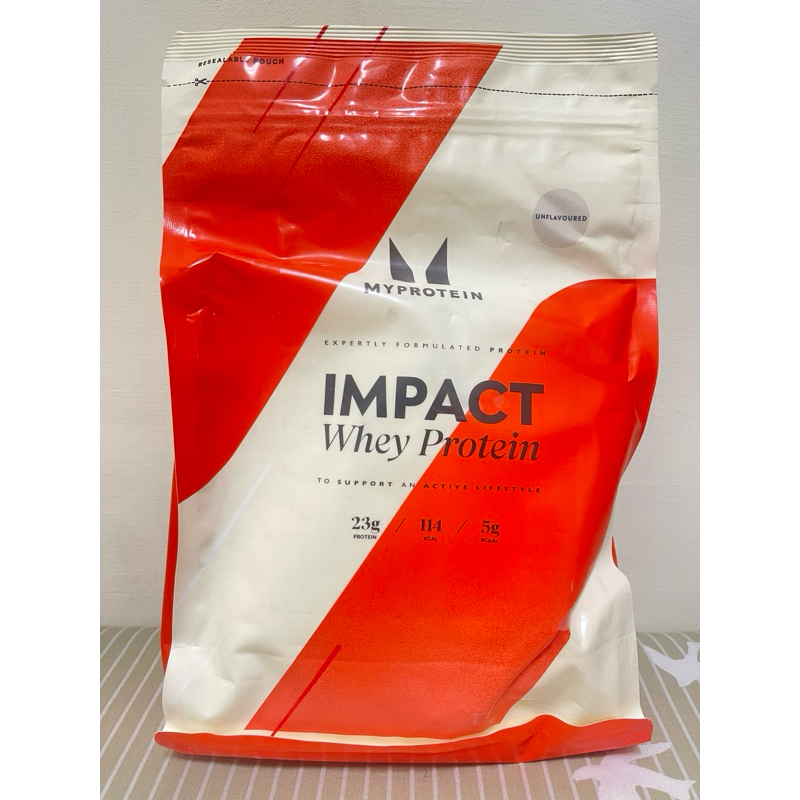 濃縮 impact 原味 MyProtein 1KG 乳清蛋白 新包裝 英國