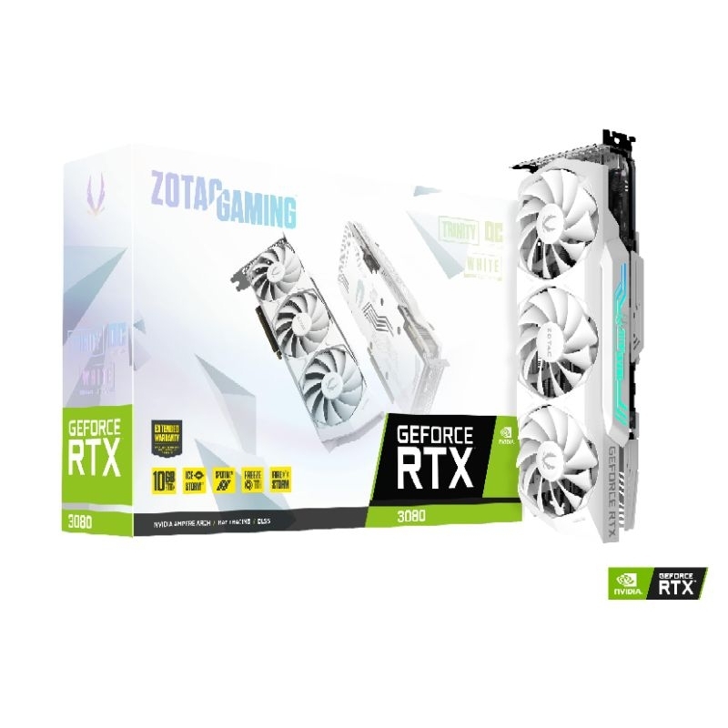 ZOTAC GAMING GeForce RTX 3080 Trinity OC White Edition