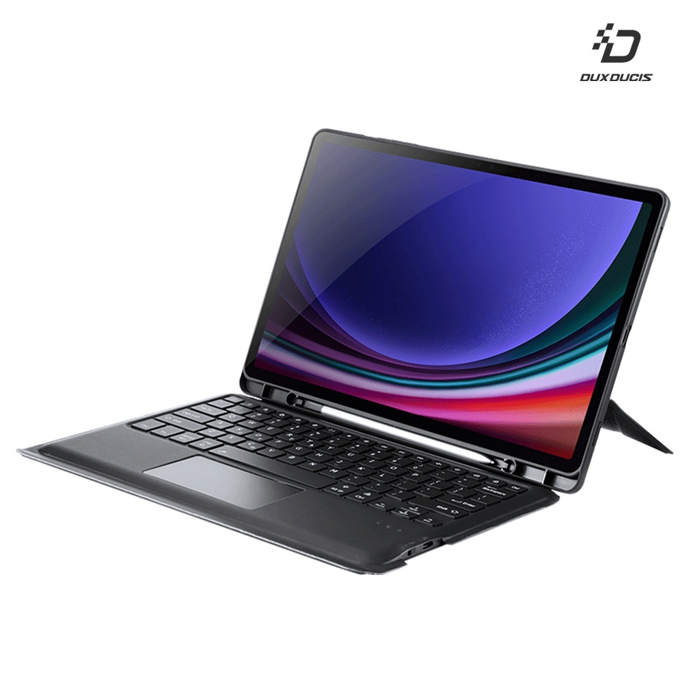 DUX DUCIS SAMSUNG Tab S7 FE/S7+/S8+/S9+ DK 鍵盤保護套 平板保護套 實體鍵盤