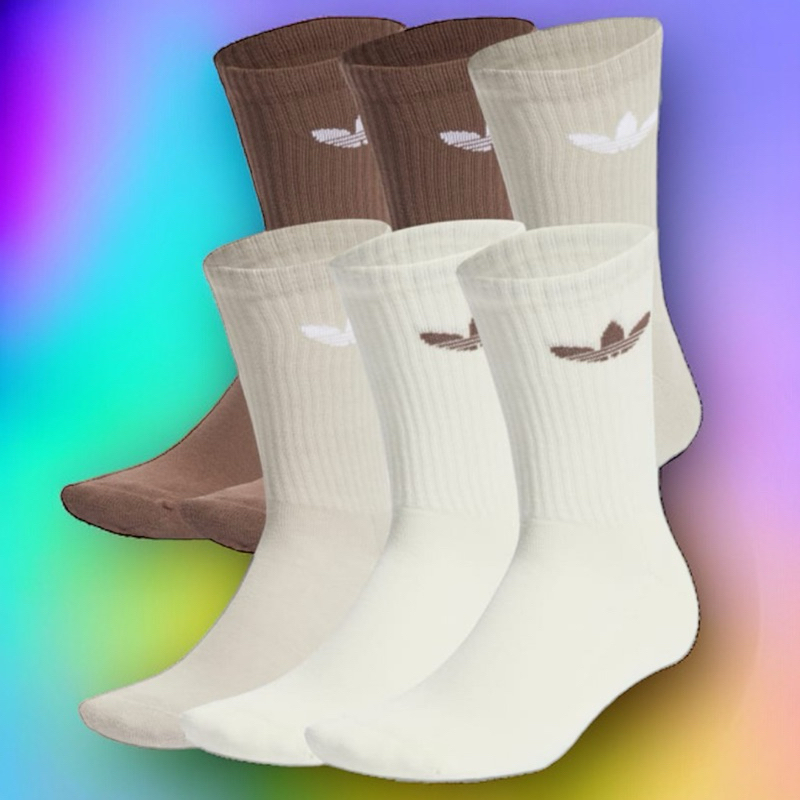 ADIDAS 3 Stripes Cushion Crew Socks 厚底款 籃球襪 單雙販售 IT7570 SOX