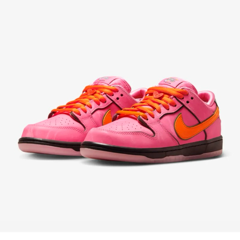 Nike SB Dunk 低筒鞋 Pro x 飛天小女警 花花 FD2631-600 粉紅色 官網購入 全新 原箱寄出