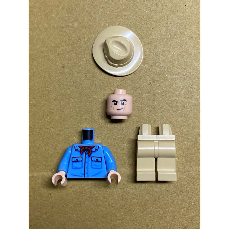 LEGO 樂高 人偶 亞倫·葛蘭特 侏羅紀世界 76960