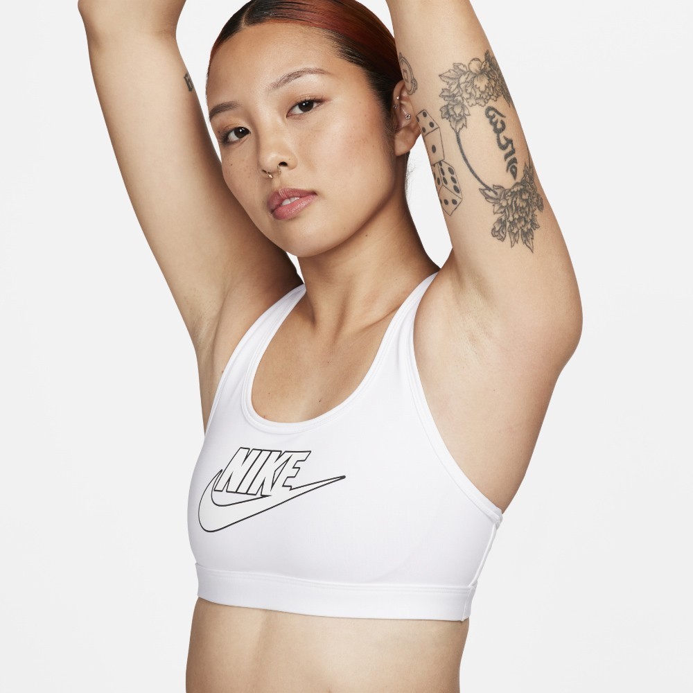 NIKE_女性_運動內衣_Dri-FIT_交叉款_白色_FB4081100