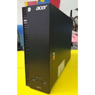 {土城}acer XC-105/AMD A4-5000/SSD120G+硬碟500G/DDR3 8G/直立式文書小桌機