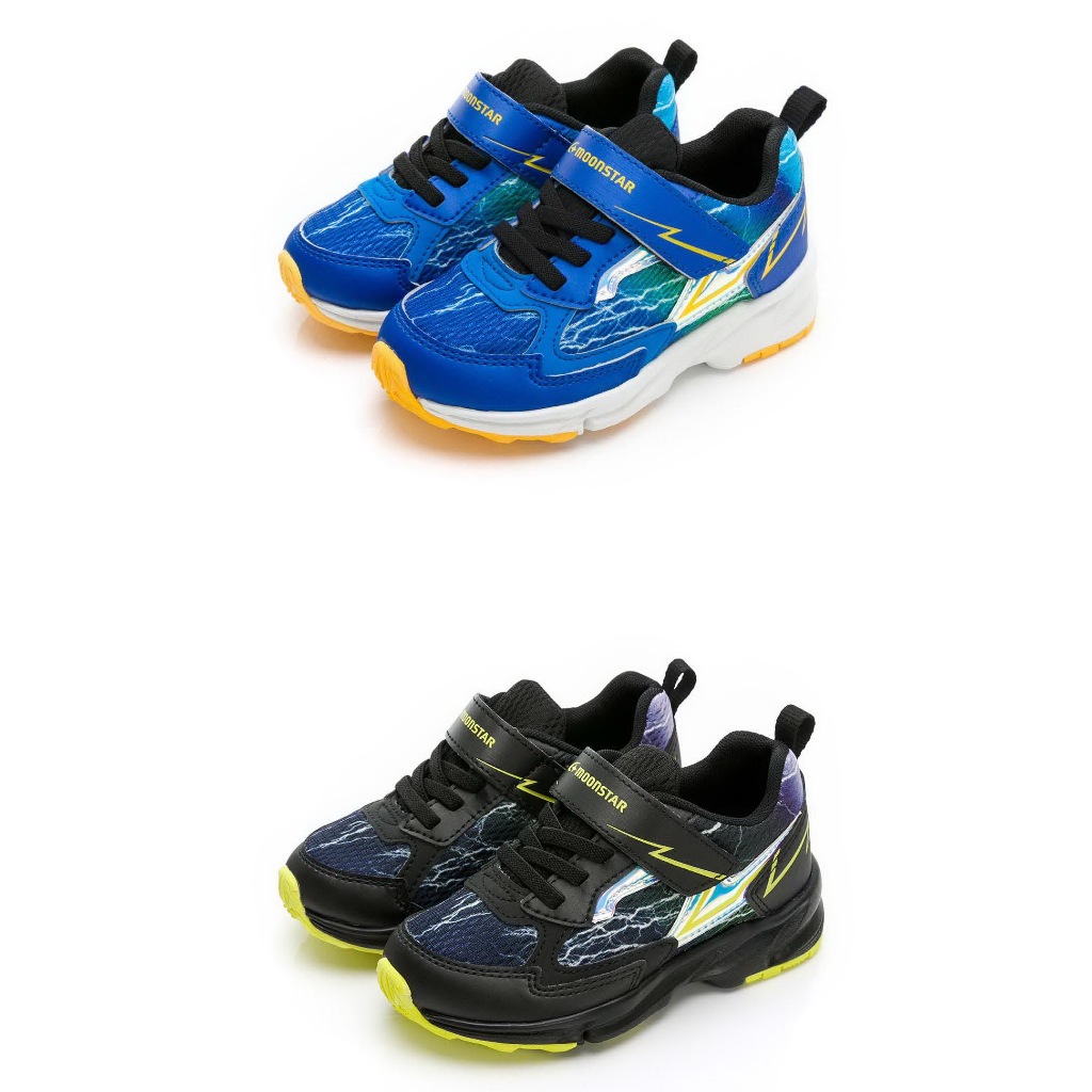 【下殺16/17/19/22號】日本moonstar月星 男童 機能鞋 3E寬楦設計 閃電競速鞋 型號MSCNC2945