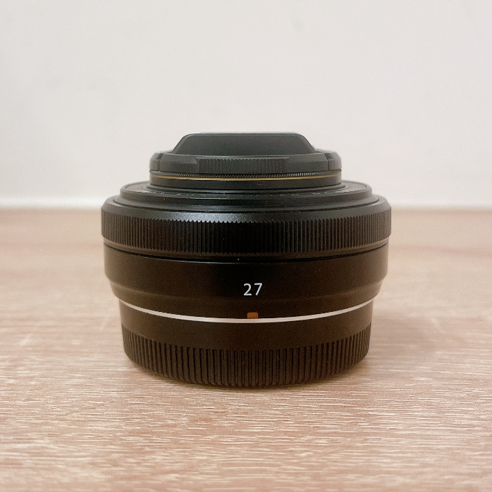 ( 富士超輕巧鏡頭 ) Fuji XF27mmF2.8 R WR 一代黑色餅乾鏡 保固半年 林相攝影