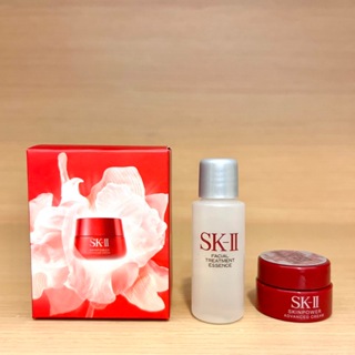 SK-II 青春露10ml 肌活能量輕盈活膚霜 致臻肌活能量活膚霜 2.5g SK2 小樣致臻肌活能量活膚