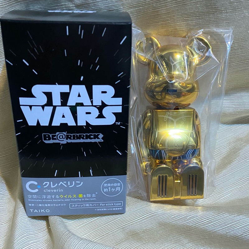 Cleverin 加護靈 Starwars BE@RBRICK 星際大戰 C 3PO 熊芯2.9g ⚠️外盒拆封確認款式