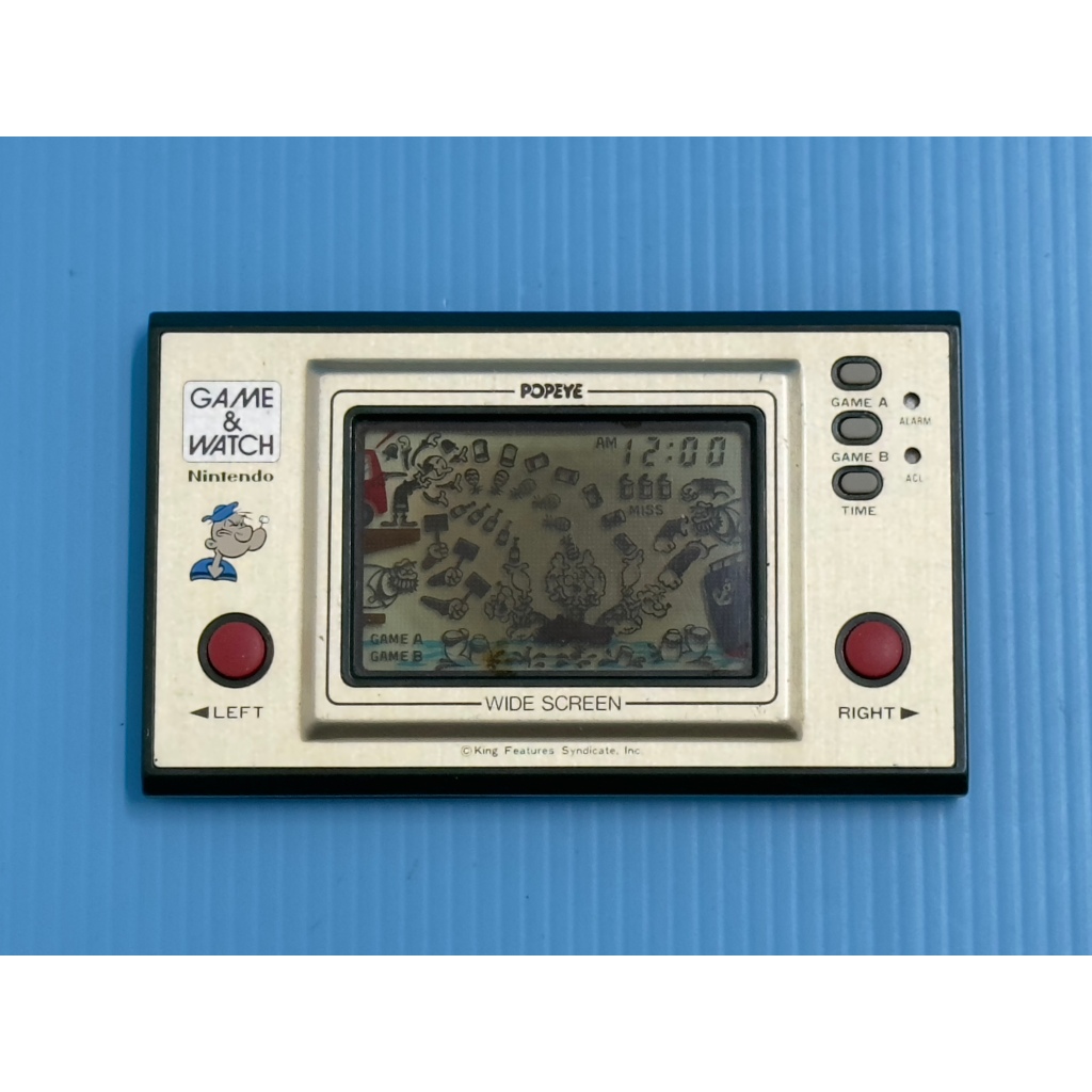 任天堂 NINTENDO GAME&amp;WATCH 大力水手 卜派 遊戲機 POPEYE 中古 現貨