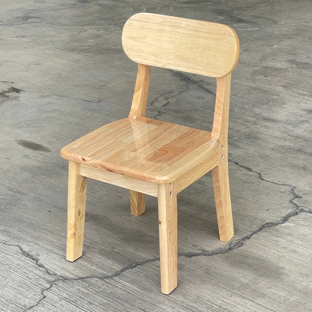 路易斯彎背實木兒童椅 實木椅 寶寶椅 兒童桌椅 書桌椅 小椅子 課桌椅