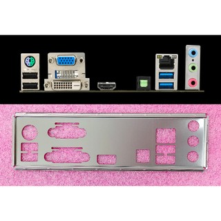 MSI 微星 H81I MS-7851 ITX 專用 客製化 1:1 訂製不銹鋼 IO機箱檔板 後檔板 後檔片