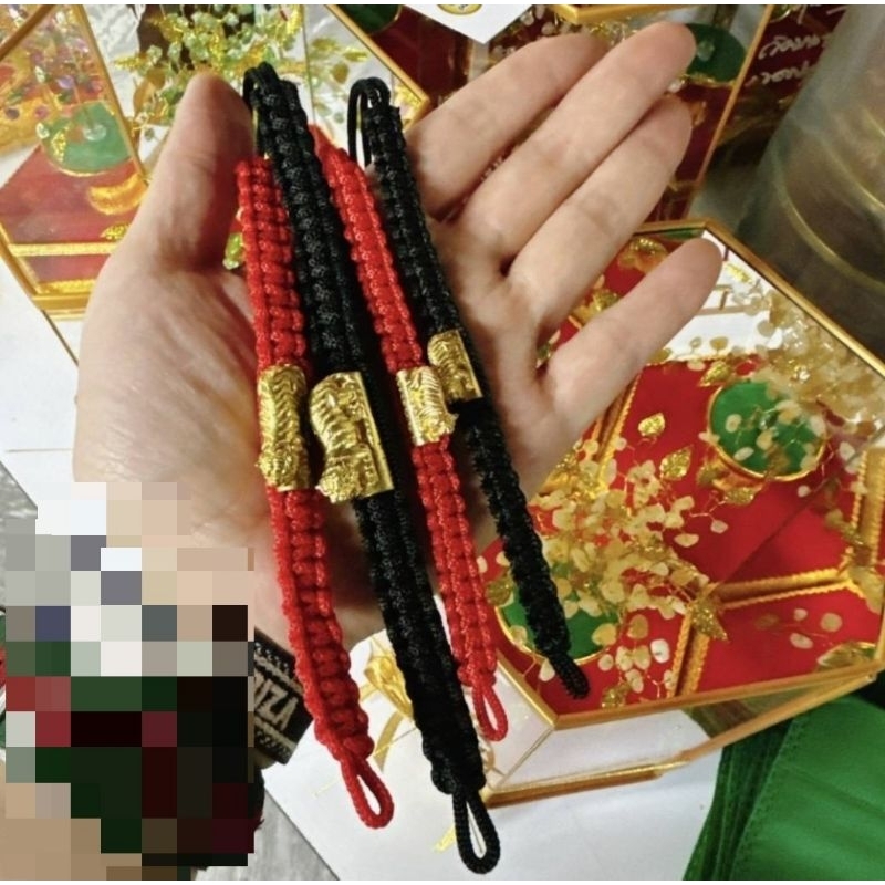 即將抵台（系統顏色都可下） 泰國🇹🇭 龍婆本 許願的咬錢虎手環