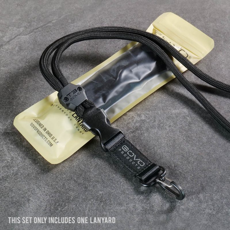 【軍警＆露營裝備專賣】現貨 GOVO 證件套掛繩 T3 LANYARD「一般版」與「美國國旗限定版」