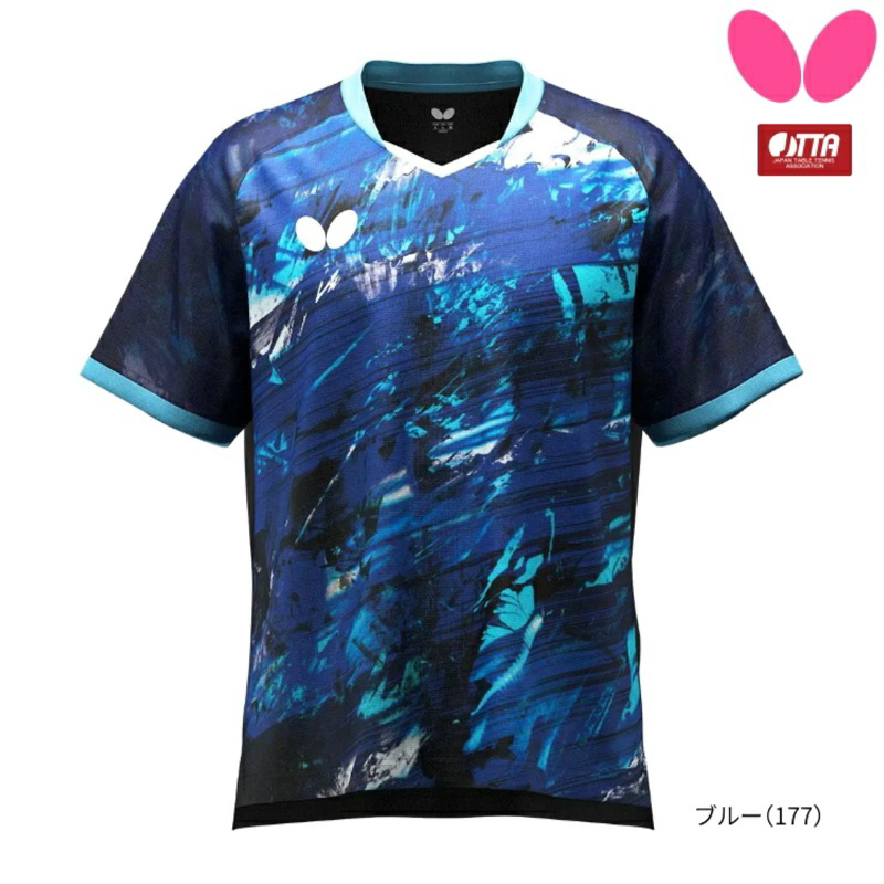 《桌球88》 全新日本進口 2024 Butterfly 蝴蝶 桌球衣 JTTA 認證 林昀儒 莊智淵 比賽服 運動上衣