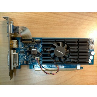 E.PCI-E顯示卡-技嘉GV-N210TC-1GI DDR3 64BIT 高解析 DVI HDMI 直購價120