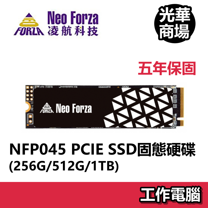 凌航 Neo Forza NFP045 256GB 512GB 1TB M.2 2280 PCIe SSD 固態硬碟