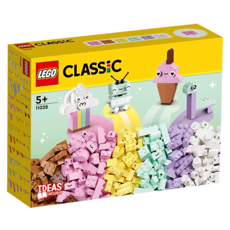 [小一］LEGO 樂高 11028 創意粉彩趣味套裝 經典 CLASSIC 系列