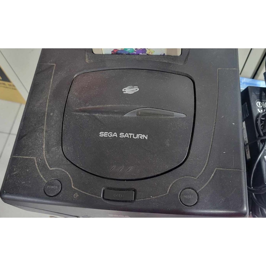 故障品 黑色款 SEGA SATURN原廠主機 MK-80000A，商品如圖片，無其他配件990元