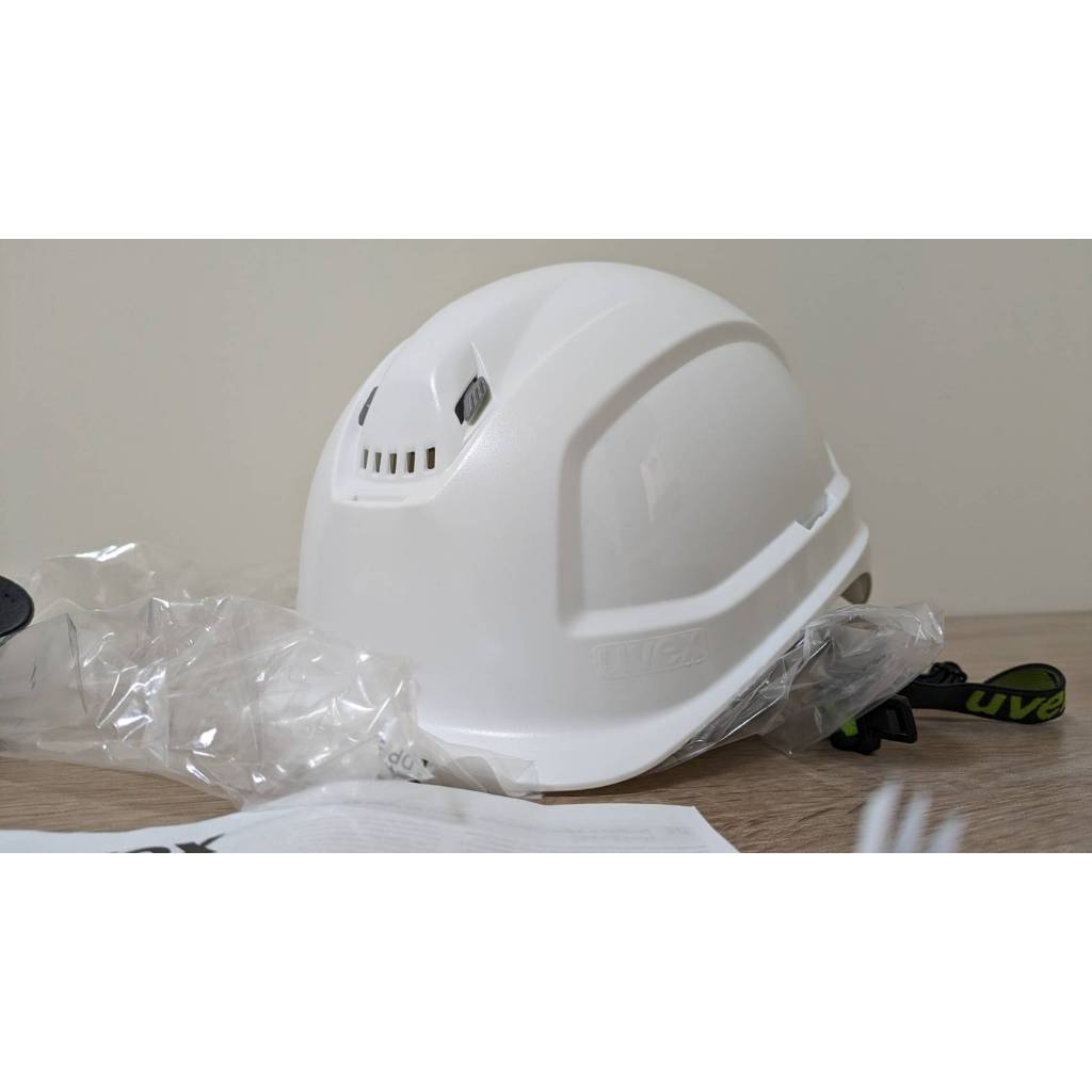 uvex pheos 通風安全帽 工程帽 含下巴帶 全新未使用 購買即送一條止汗墊 只有少量