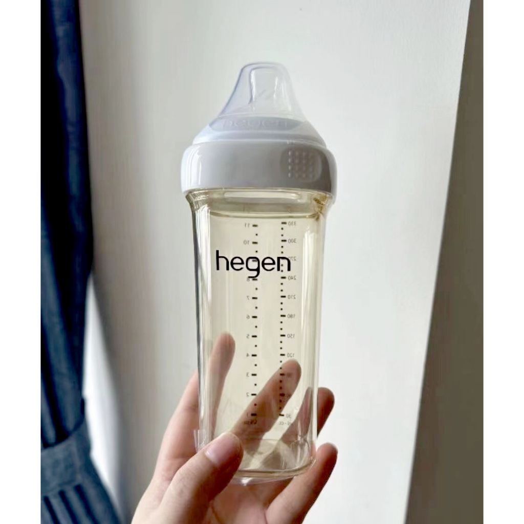 【 最低價‼️ 】hegen 赫根 hegen PCTO™奶瓶 PPSU 寬口徑 嬰兒 防摔防嗆 330ML/11OZ