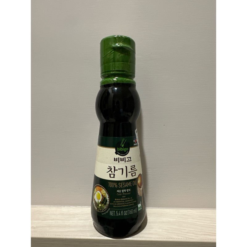 韓國CJ bibigo芝麻油 160ml  韓國傳統芝麻油