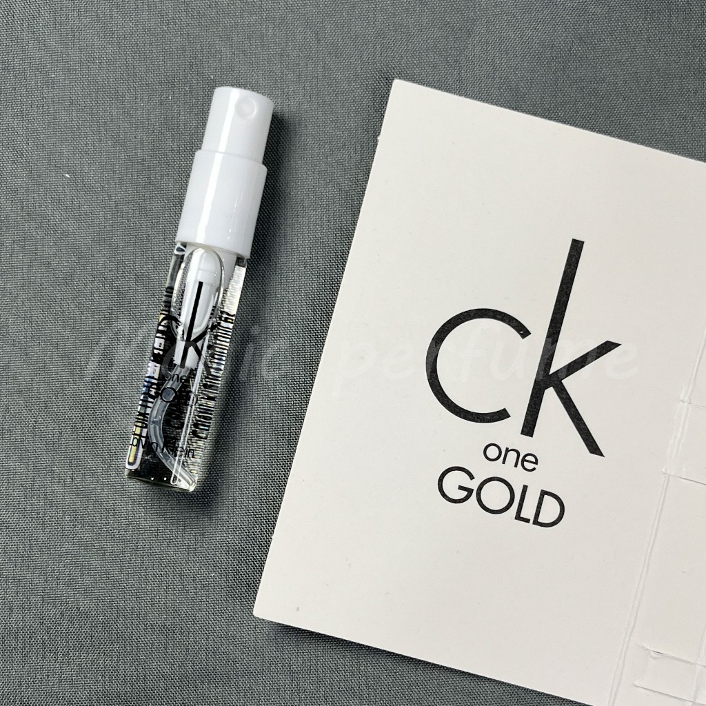 凱文克萊 炫金Calvin Klein CK One Gold-2ml香水小樣試用裝 香氛噴霧 原創正品 中性香
